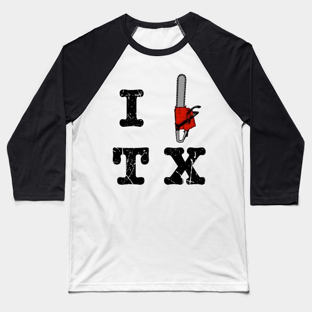 I love texas Baseball T-Shirt by Melonseta